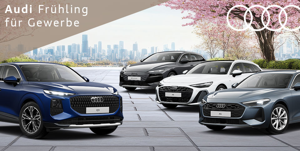 Fr&uuml;hlingsangebote Audi Gewerbeleasing